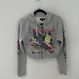 Ed Hardy Cropped Sweater